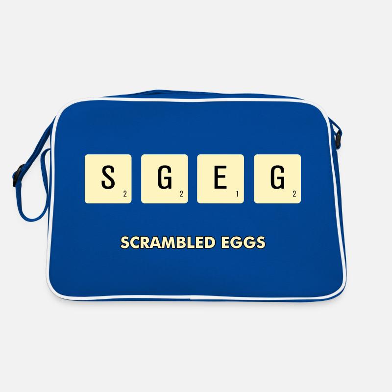 Scrambled Eggs Retro Bag