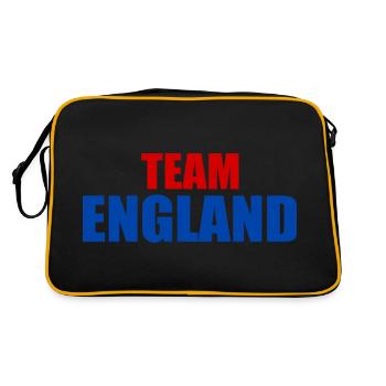 angleterre - Sac Retro - noir/or - Dos