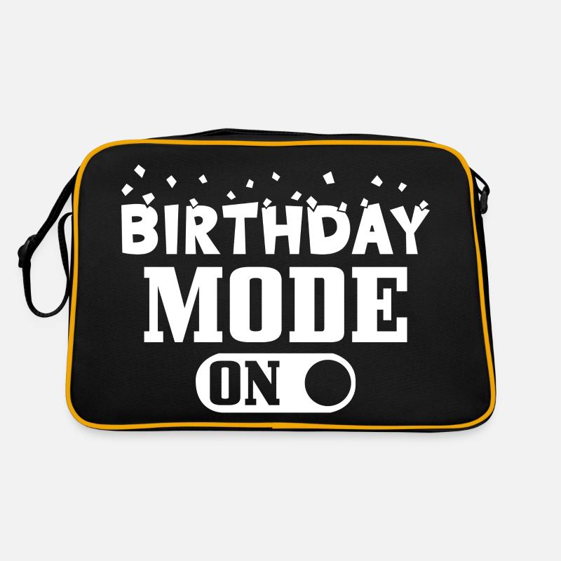 Birthday Mode on Birthday Mode on Retro Bag