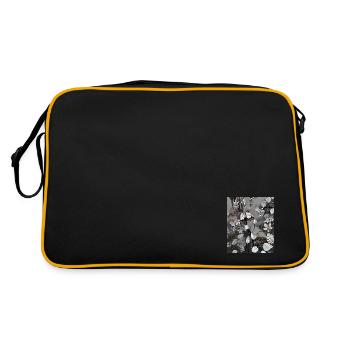 Fantasy Secret Garden - Retro Tasche - Schwarz/Gold - Hinten