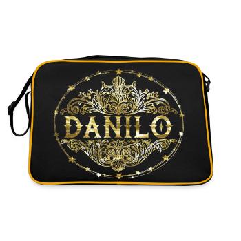 Danilo - Retro Bag - black/gold - Back