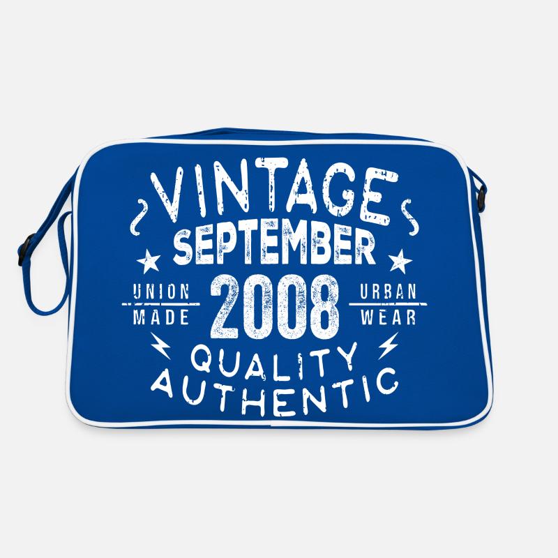 Legendär Seit September 2008 Geburtstag September Retro Tasche