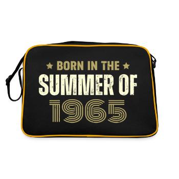 Millésime 1965 Cadeau D'anniversaire 1965 Vintage - Sac Retro - noir/or - Dos