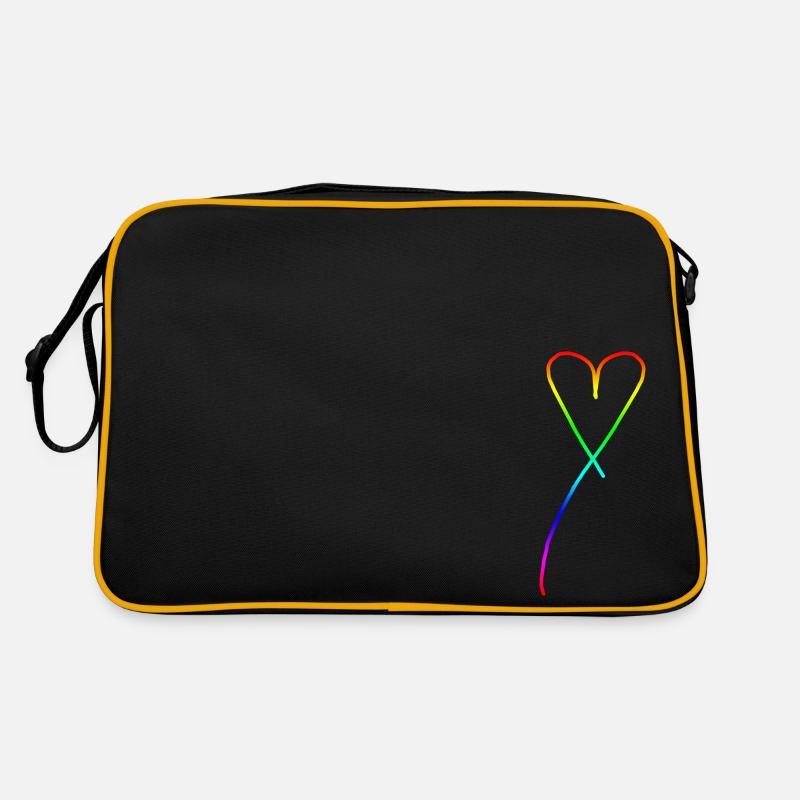Pride heart Retro Bag
