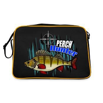 Perch hunter - Retro Bag - black/gold - Back