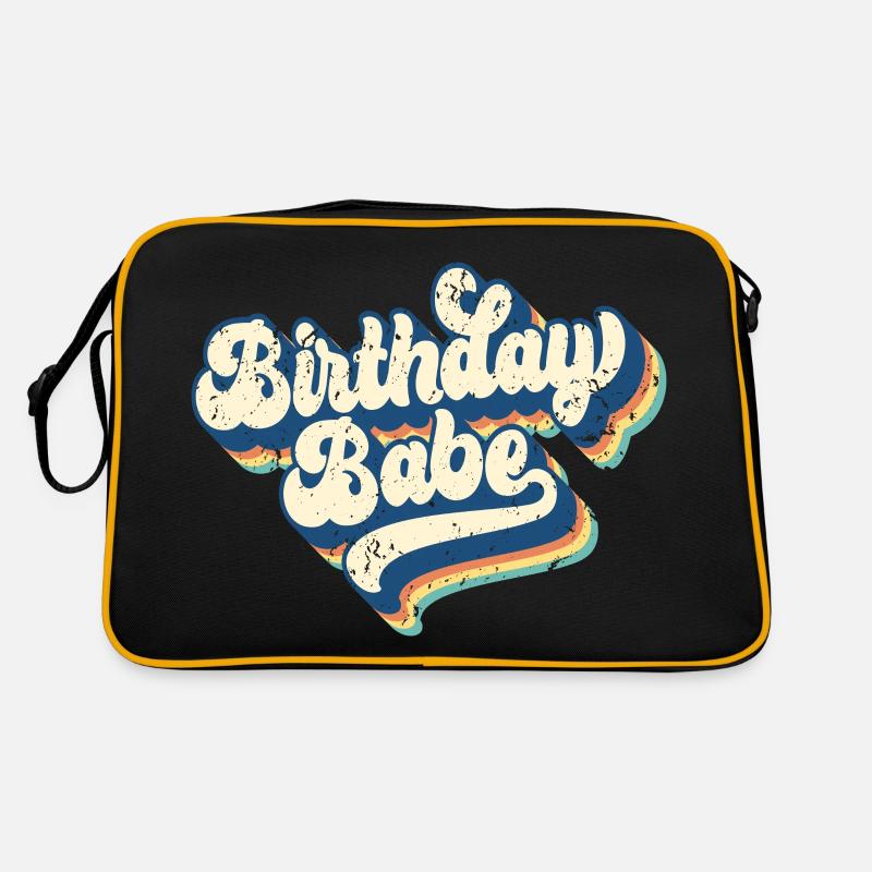Birthday Babe Matching Group Birthday Party Gift Retro Bag