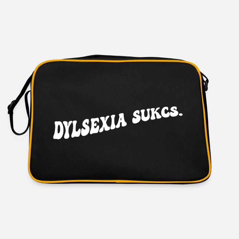 La dyslexie ça craint Sac Retro