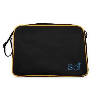 "Sci" Scicraft Server Merchandise - Retro Bag - black/gold - Back