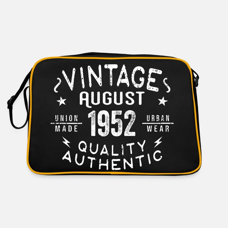August 1952 Geburtstagsgeschenk August 1952 Retro Retro Tasche
