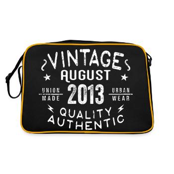 August 2013 Birthday Gift August 2013 Retro - Retro Bag - black/gold - Back