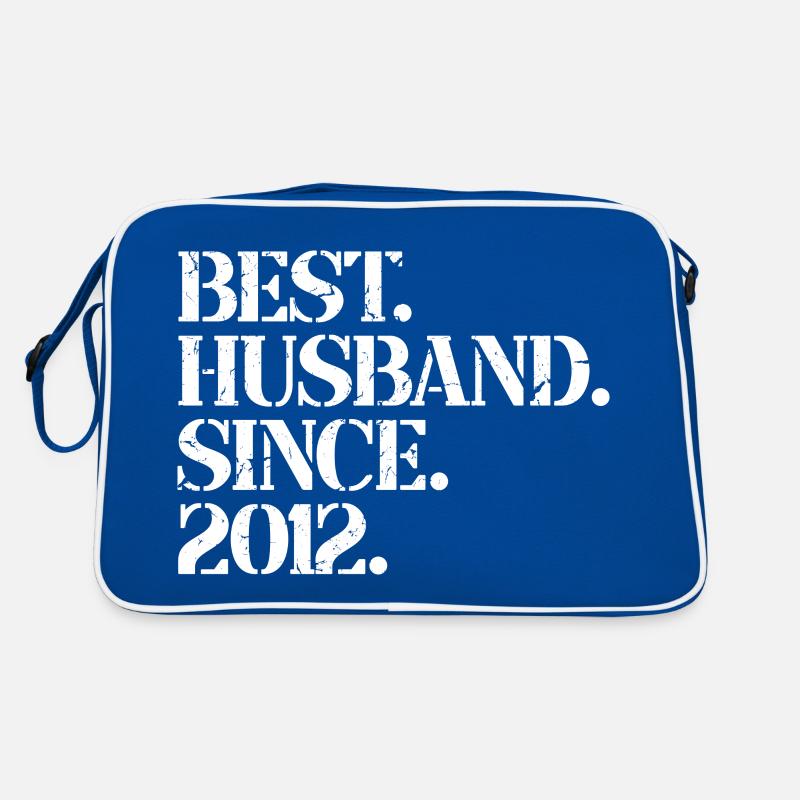 Bester Ehemann seit 2012, Geschenk zum 11-jährigen Jubiläum Retro Tasche
