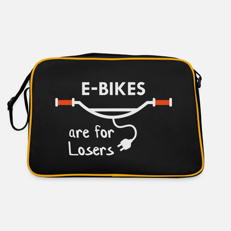 Les vélos électriques sont pour les perdants Sac Retro