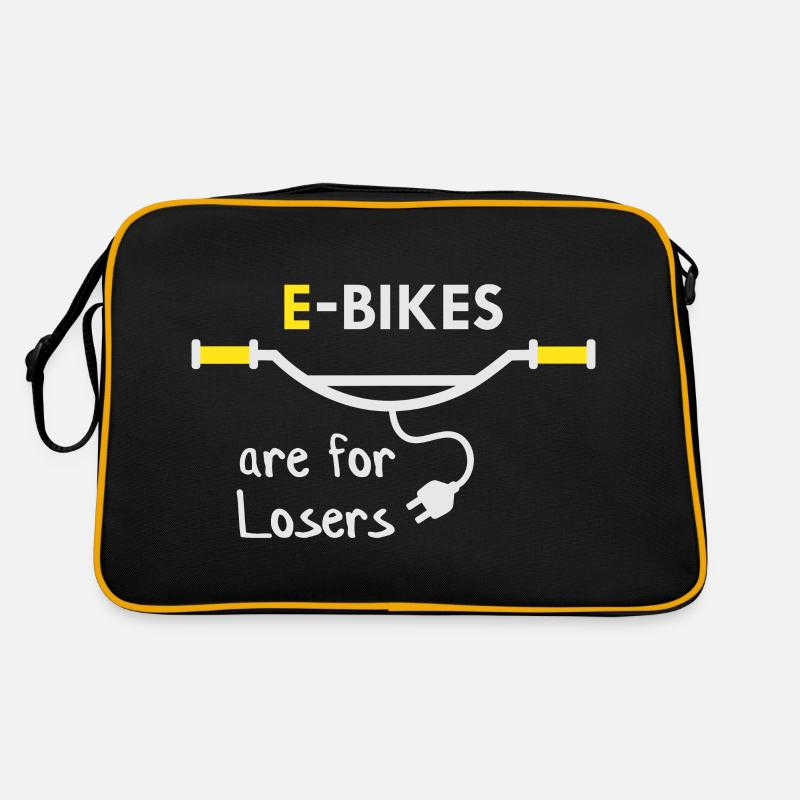 Les vélos électriques sont pour les perdants Sac Retro