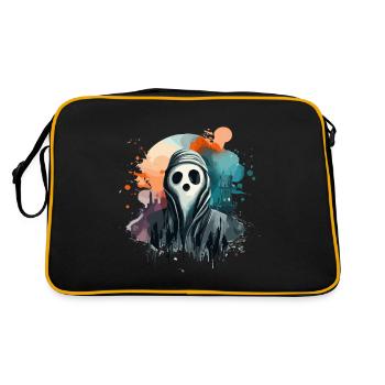 halloween ghost - Sac Retro - noir/or - Dos