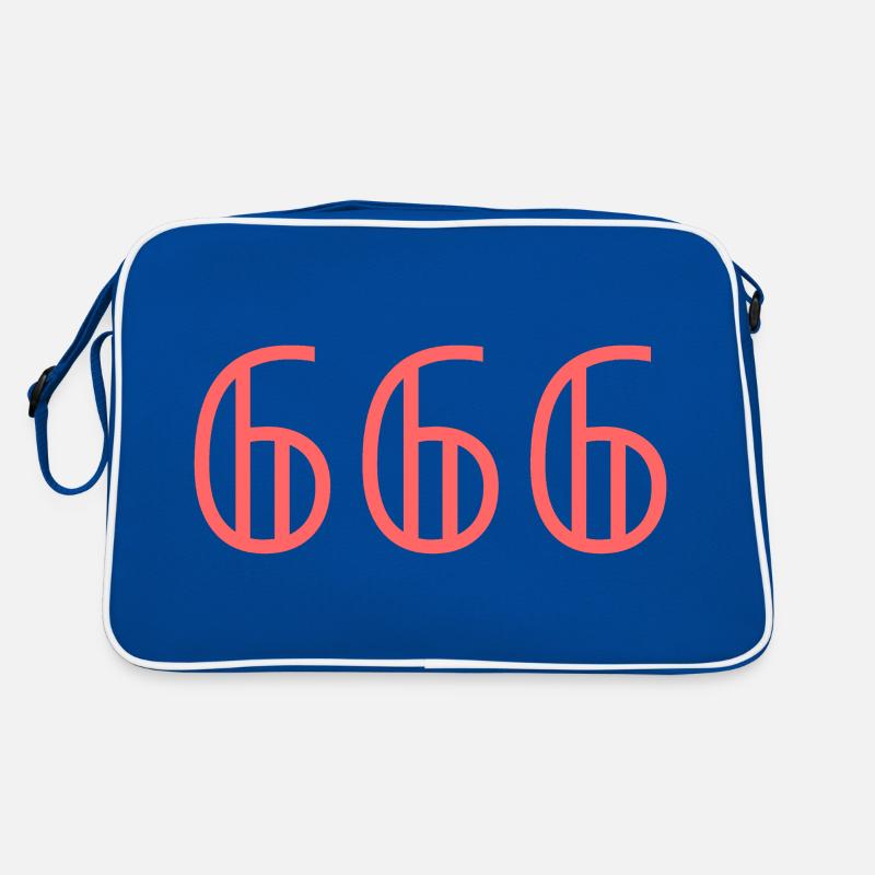 Engelszahlen |666|. Retro Tasche