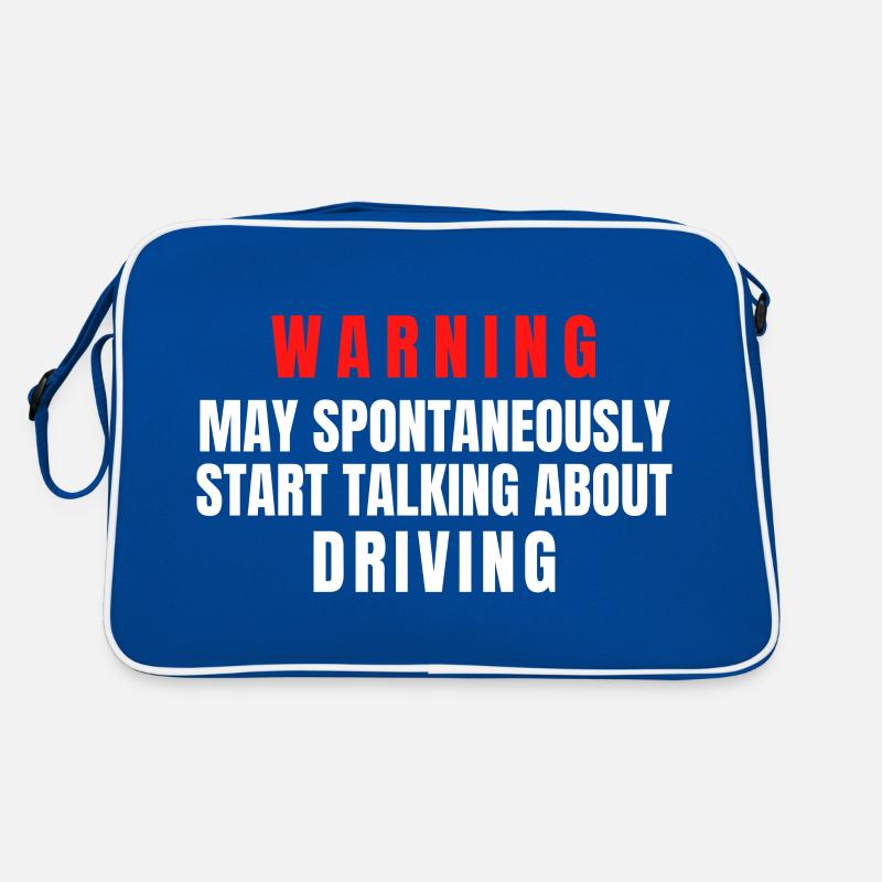 Driver Warning May Start Talking About Driving Retro Bag