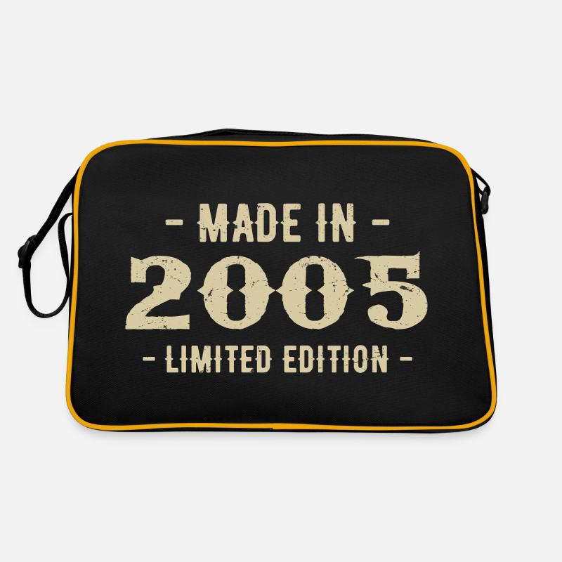 Vintage 2005 Édition Limitée Cadeau 2005 Sac Retro