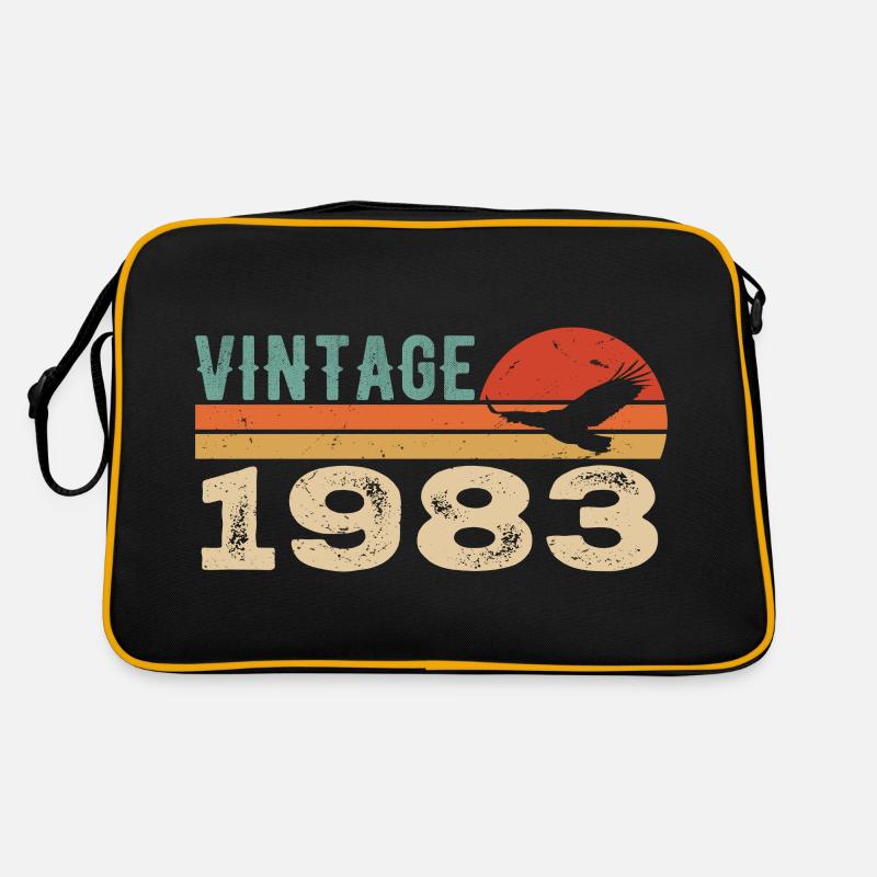 Vintage 1983 Retro 1983 Birthday Gift Retro Bag