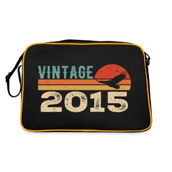 Vintage 2015 Cadeau D'anniversaire 2015 Retro 2015 - Sac Retro - noir/or - Dos