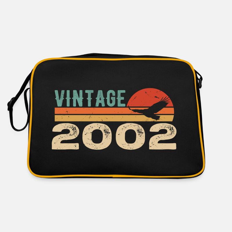 Vintage 2002 Retro 2002 Birthday Gift Retro Bag