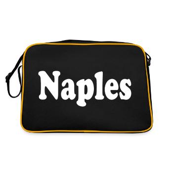 Naples Napoli Naples - Retro Bag - black/gold - Back