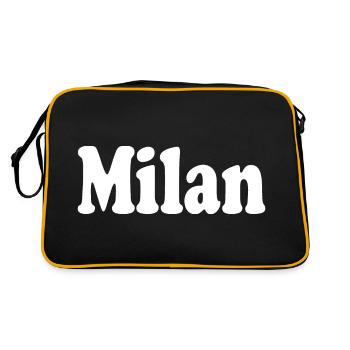 Milan Milan Milano - Retro Bag - black/gold - Back