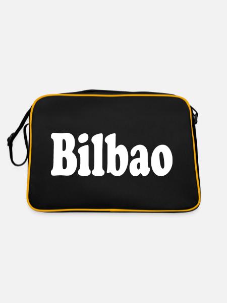 BILBAO - Retro Bag - black/gold - Back