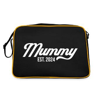 Maman Est 2024 - Sac Retro - noir/or - Dos