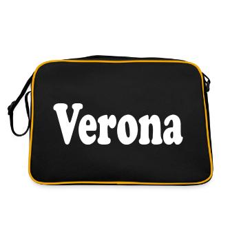 Vérone - Sac Retro - noir/or - Dos