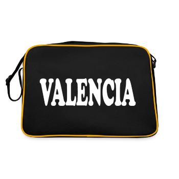 Valencia - Retro Bag - black/gold - Back