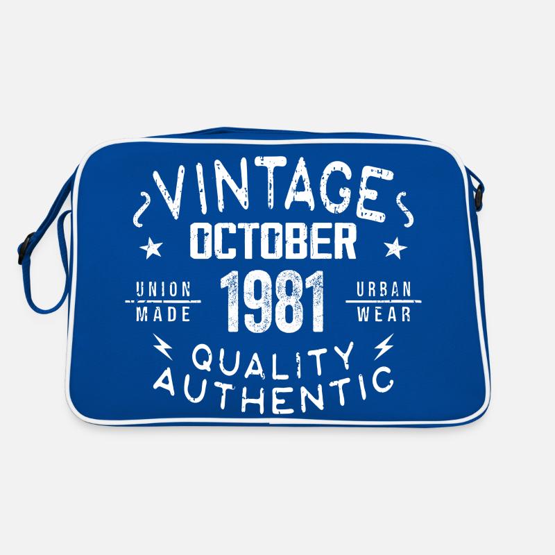 Né en octobre 1981 Donation en octobre - 1981 Sac Retro