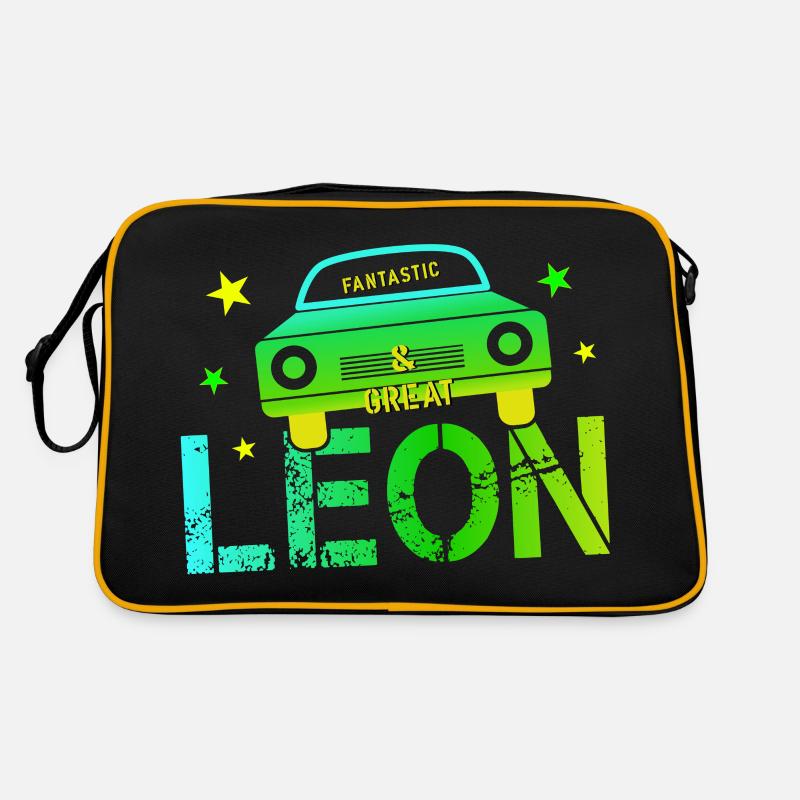 Leon Geburtstag Leon Retro Tasche