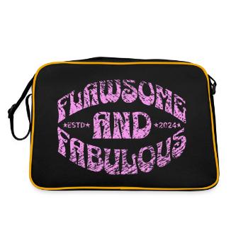 Impeccable et fabuleux en rose - Sac Retro - noir/or - Dos