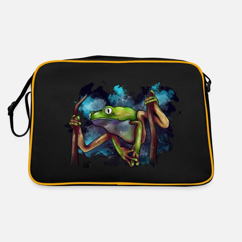 Frosch-Split Retro Tasche