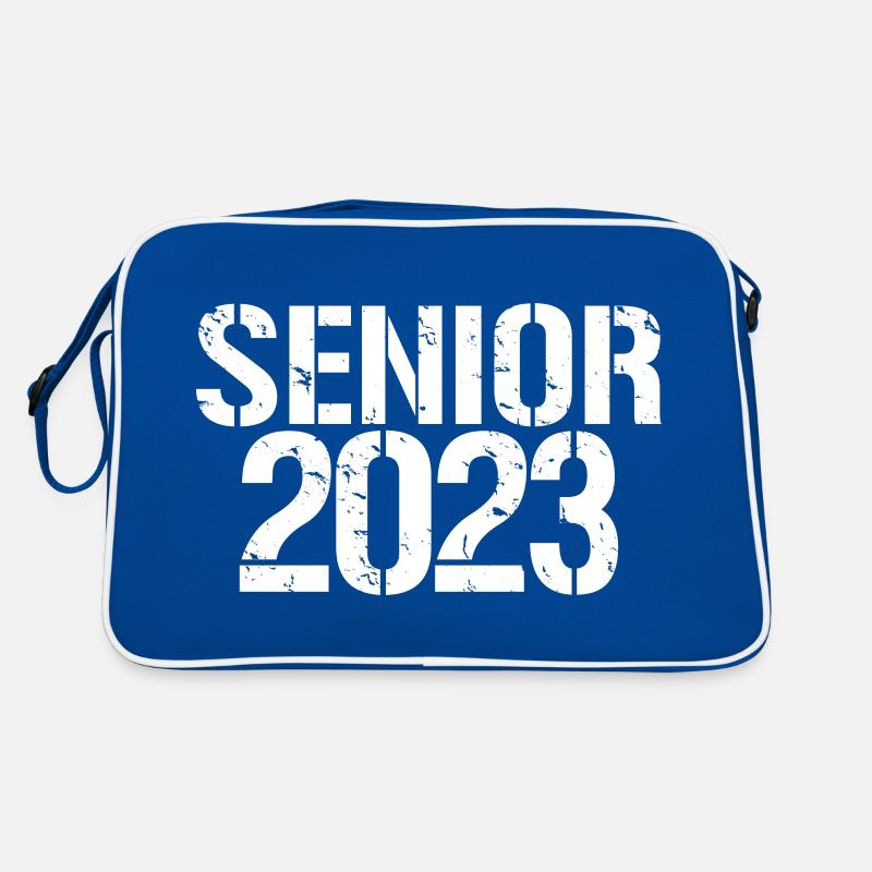 Senior 2023 Distressed Graduated Graduation Gift Retro Bag