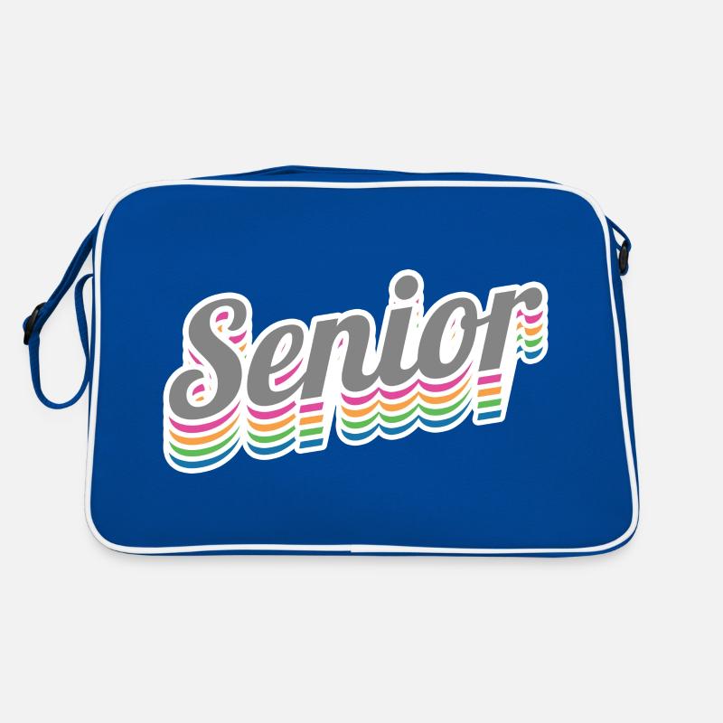 Senior - Student Class Retro Graduation Party Geschenk Retro Tasche