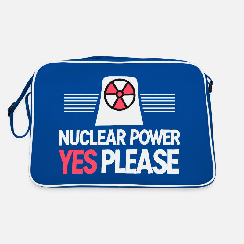 Atomkraft Ja Bitte - Pro Saubere Energie Sac Retro
