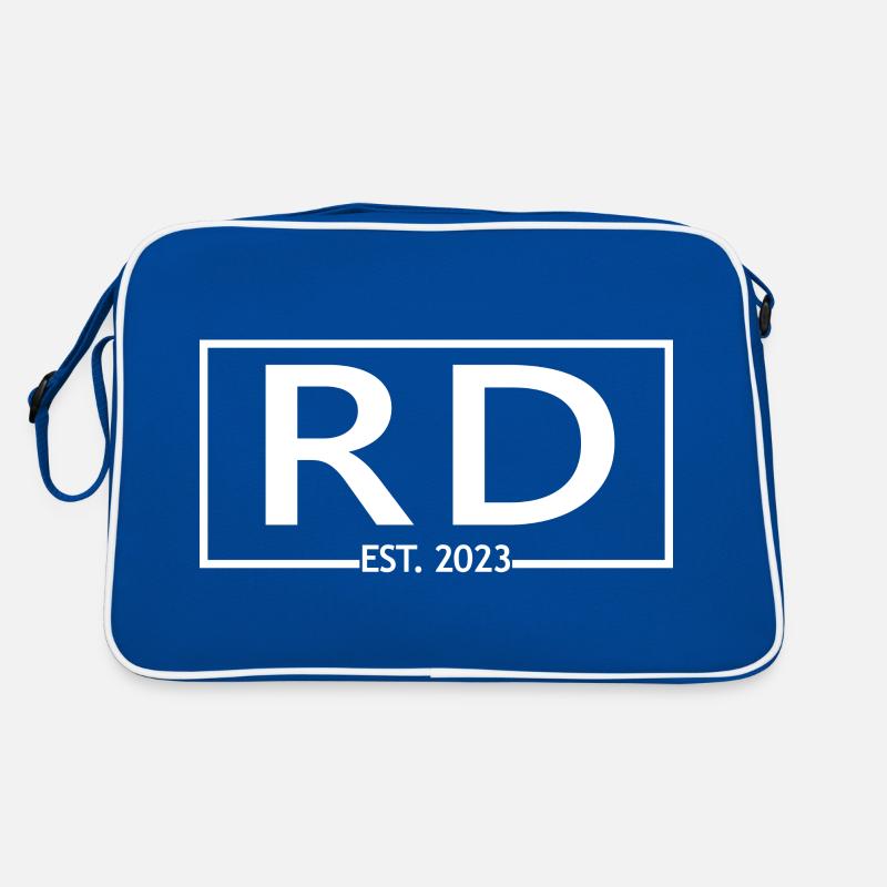 RD Est. 2023 Abschluss Ernährungsberater Student Geschenk Retro Tasche