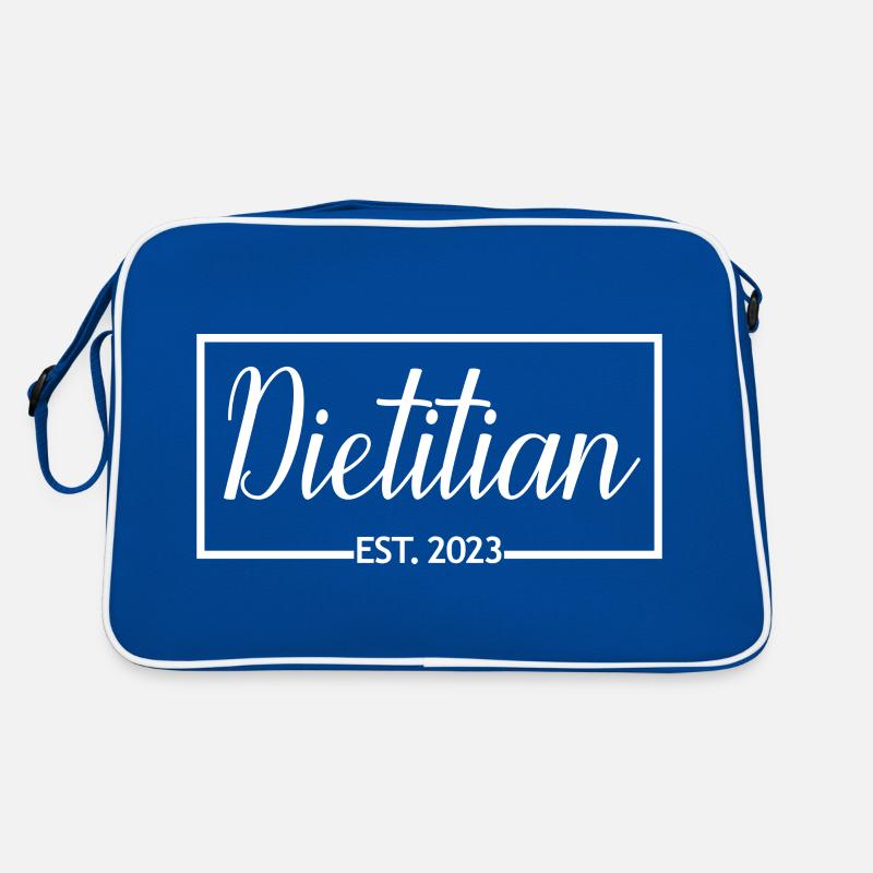 Ernährungsberater Est. 2023 Diätassistent Student Retro Tasche