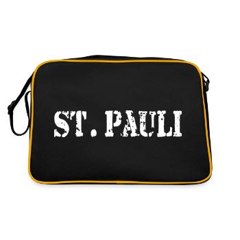 St. Pauli - Hamburg Sankt Pauli - Retro Bag - black/gold - Back