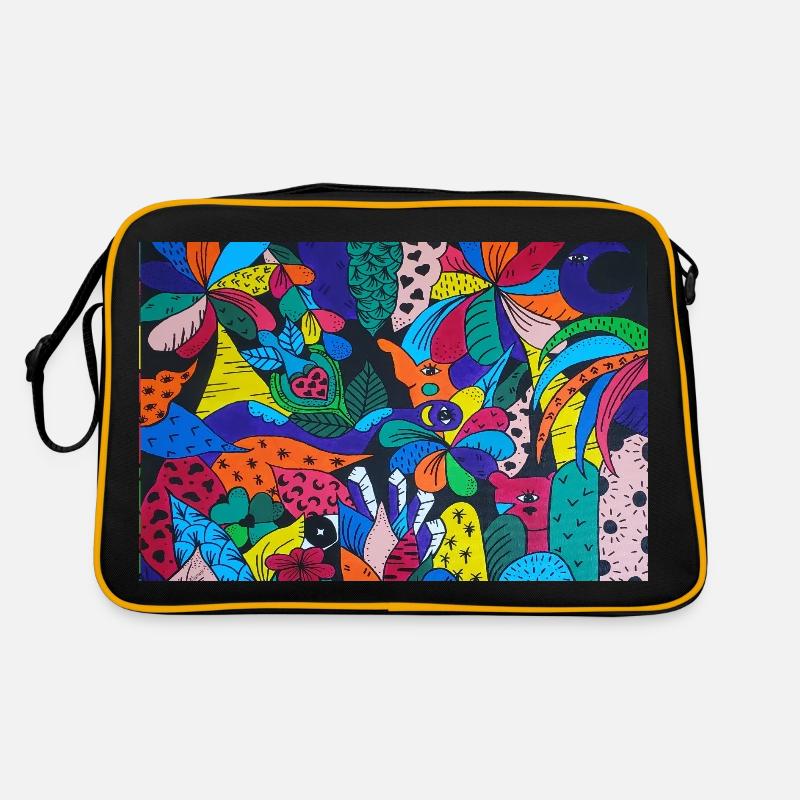 Esoteric Elephant Pop Art Retro Bag