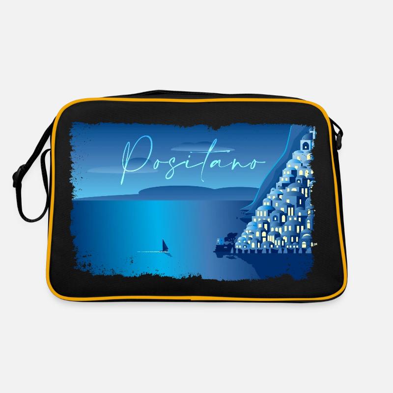 Minimal Positano Night Retro Bag