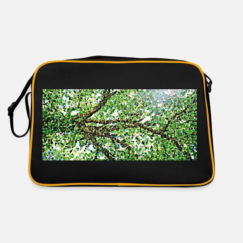 Les branches gracieuses d'un arbre Sac Retro