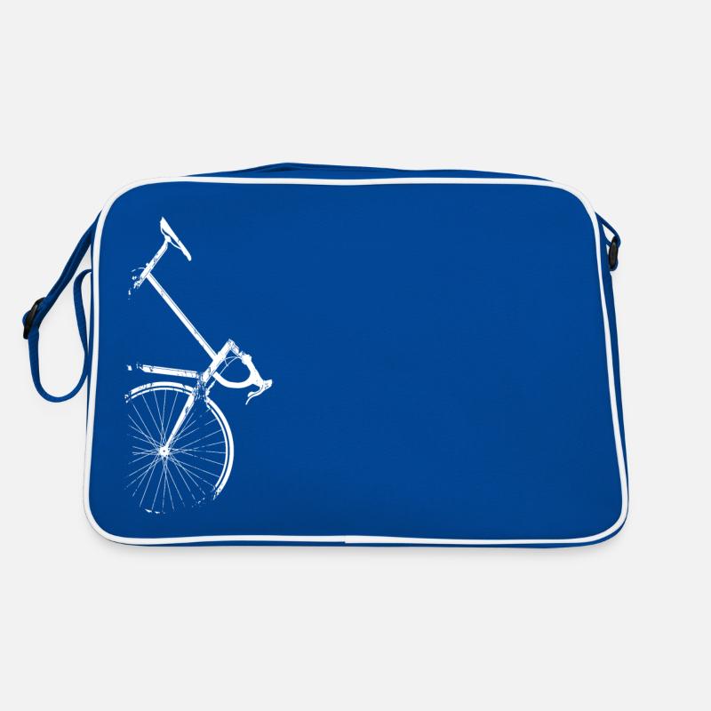 Vélo de course Side Design Grunge Sac Retro