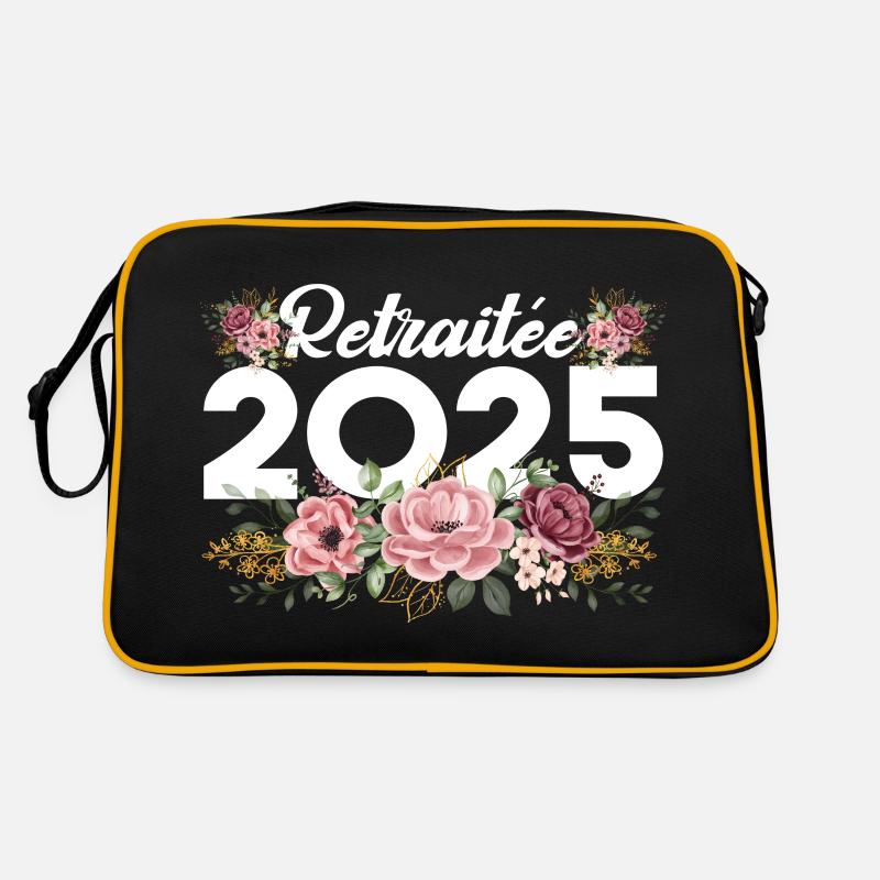 Retraitée 2025 Sac Retro