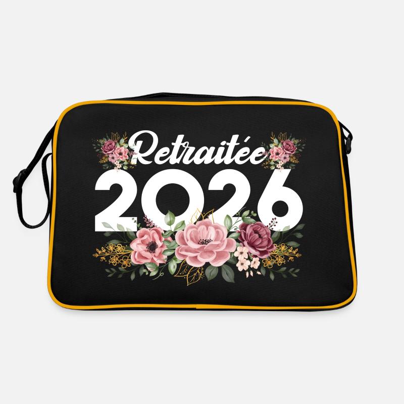 Retraitée 2026 Sac Retro