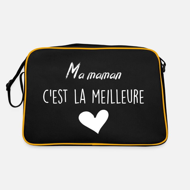 Ma Maman C'est la Meilleure Sac Retro