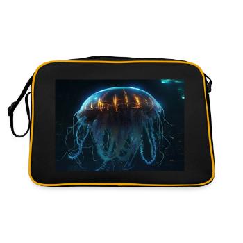 Robojelly - Retro Bag - black/gold - Back