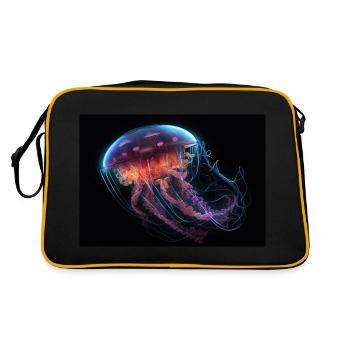 Electric Bloom - Retro Bag - black/gold - Back