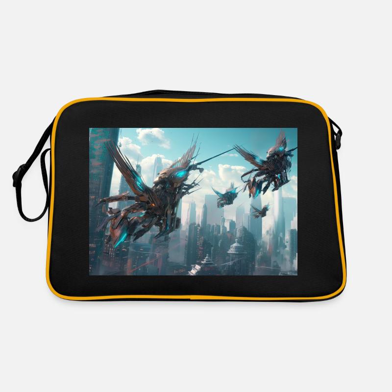 Neon Aviary Retro Bag